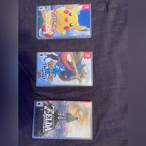 4 Nintendo Switch Games